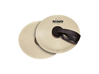 NINO-NS18 Тарелки ручные 7", пара, с ремнями, сплав FX9, Nino Percussion